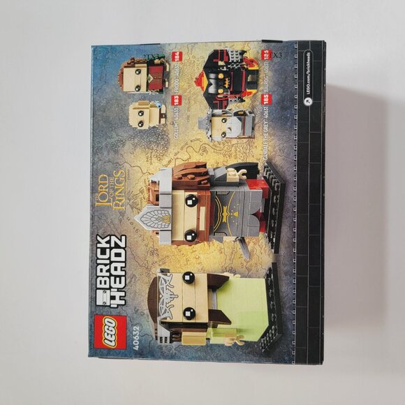 LEGO BrickHeadz 40632 Aragorn and Arwen, new, perfect condition box - Picture 7 of 9